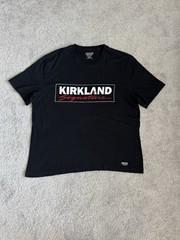Kirkland Signature Logo Black T-Shirt Mens XXL Womens XXXL Costco