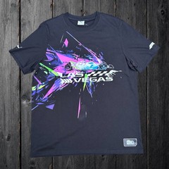 Puma Formula F1 Las Vegas Grand Prix Men`s LARGE Graphic T-Shirt Black