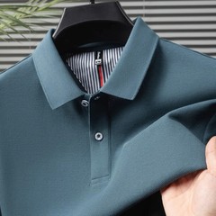 100% pure cotton short sleeved men’s polo shirt summer boutique fashion high-qua