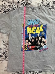 Saved By The Bell Vintage Style Tee – XL- Gray 80s 90s Nostalgia Xennial