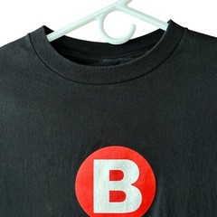 Brooklyn New York City Subway T Shirt Graphic Mens Small Black Short Sleeve