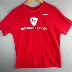 Nike Bolder Boulder Dri-FIT T-Shirt Mens Large Runner’s Roost 2025
