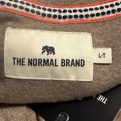 NEW The Normal Brand Puremeso Everyday Henley Taupe Mens Size L-T Long Sleeve