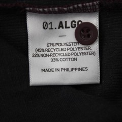 01.Algo Shirt Men 2XL XXL Red Performance Henley anti-odor Quick Dry Long Sleeve