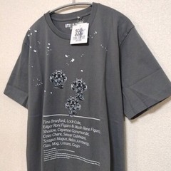 Final Fantasy VI FF6 x Uniqlo UT T shirt Size JP M (US S) Gray #C