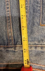 Vtg Med Wt Denim Waist Jacket-Never Worn-Won At Horse Show Mens Large