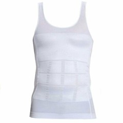 Men’s Athletic Slimming Compression Tank Top Waist Slim Body Shaper