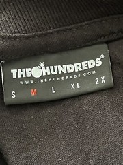 The Hundreds X Lee Jeans M Black Storm Rider Graphic Long Sleeve Tee Shirt