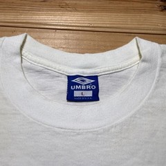 Vintage 90s Umbro Soccer To The Core Globe Sports Graphic T-Shirt USA – Large