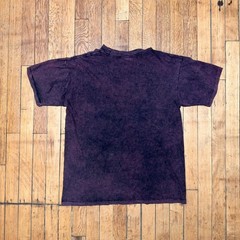 Vintage Maiden West Arizona Cactus Graphic T-Shirt Purple Acid Wash Mens Large