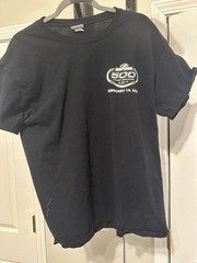 MV Sport Daytona 500 February 14, 2021 Black Cotton Crew Neck T-Shirt Men’s L