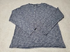 Bonobos Henley Standard Fit Long Sleeve Pullover Lightweight Shirt Size Small