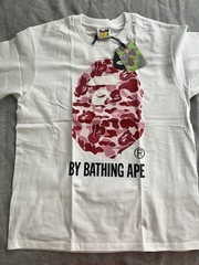 A Bathing Ape BAPE Ape Head Graphic Logo T-Shirt Men’s M Crew Neck Cotton