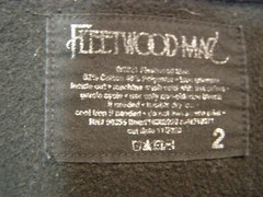 Fleetwood Mac Rumours Album Sweatshirt Soft Material Some Pilling Black Size XL