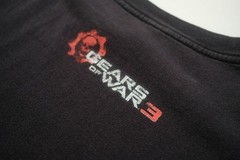 X BOX GEARS OF WAR 3 PROMO VTG Y2K BEAST MODE EPIC GAMES GRAPHIC T SHIRT SZ XL