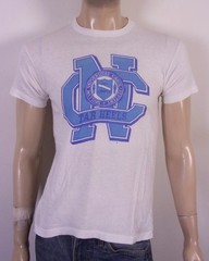 vintage 60s RARE Hanes Tag North Carolina Tar Heels T-Shirt USA NCAA sz M