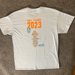 Gildan T-Shirt Mens L Richmond VA Metro Aquatic League Championship 2023 Blue