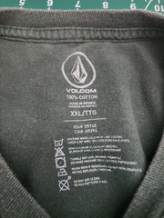 VOLCOM STONE TRUE TO THIS T Shirt Tee MCMXCI Green Men’s size 2XL