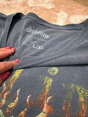 Urban Outfitters Sublime Long Beach Sun Distressed Graphic T-Shirt