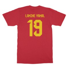 Spain Soccer Cup Fan – Lamine Yamal 19 Jersey Style Unisex T-Shirt
