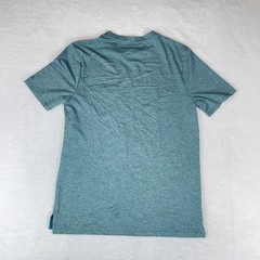 All in Motion Ventilated Pocket T-Shirt Mens Small Teal Side Slit Short Sleeve