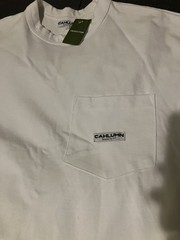 CAHLUMN Heavy Weight Jersey Pocket T-Shirt Size Large Made in Japan Oversized