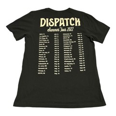 Dispatch 2022 Summer Tour Cotton Green Crewneck Shirt Men’s Large