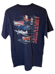 2013 AirVenture Oshkosh T-Shirt U.S. Air Force Planes 100 Years Of Flight Medium