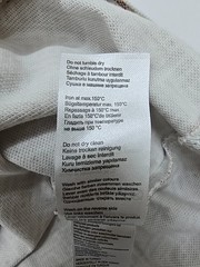 Pierre Cardin Polo Shirt Boys Beige Geometric Size M Regular Condition