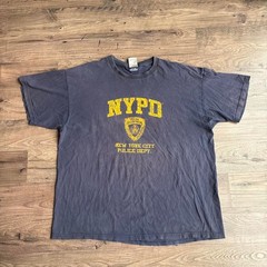 Police Men’s Navy and Blue T-shirt