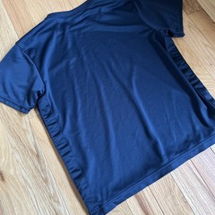 Vintage Nike T-Shirt Crewneck Men’s Navy Blue Mesh Lined Size Large Logo Y2K