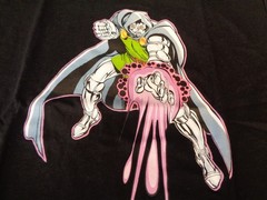 Marvel Doctor Doom Adult Large T-shirt SS Black Dr. NWT
