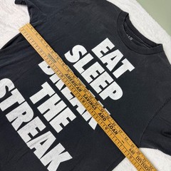 WWE Brock Lesnar Eat Sleep Break The Streak Paul Heyman Shirt Black Medium 2014