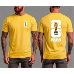 World Cup 2026 T-Shirt Football Soccer USA Worldcup Logo Tee Gildan Softstyle