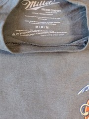 Licensed Miller High Life Beer Men’s Comfortable Tagless Short Sleeve Size M