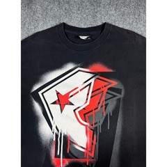 Y2K Famous Stars & Straps T-Shirt XL Black Streetwear