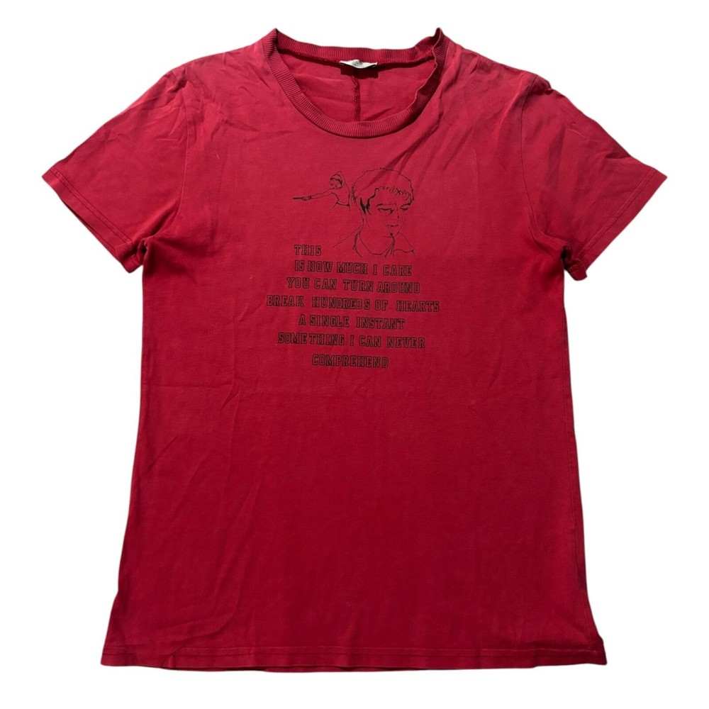 Dior Homme AW05 Pete Doherty Poem Tee