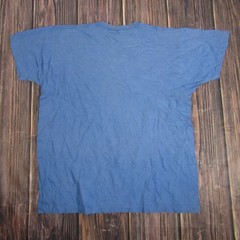 Vintage BVD Shirt Mens XL Blue Pocket Single Stitch Made in USA 90s T-Shirt Tee