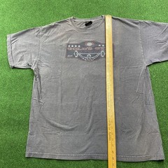 Vintage Golds Gym Shirt Mens XL Blue 90S Venice Beach California Bodybuilder Tee