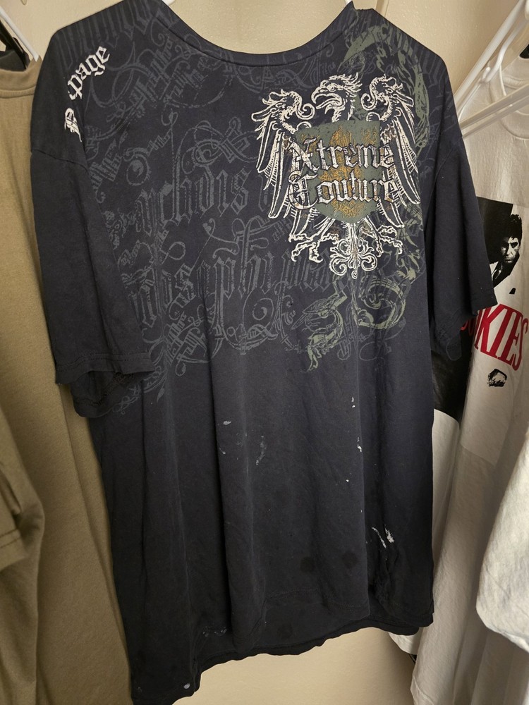 Vintage Xtreme Couture Mens Size XL Quinton Rampage Jackson MMA Good Condition