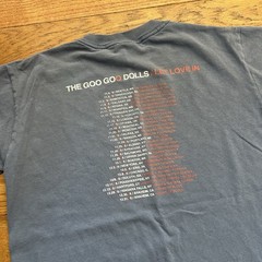 Vintage 2006 The Goo Goo Dolls Y2K Let Love In Tour Band Tee Shirt Small