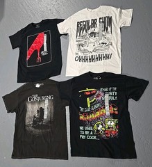 Conjuring SpongeBob Regular Show Devil Prada T-Shirt Men’s SZ Medium 4pc Lot (L)