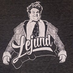 Chris Farley T-Shirt 3XL Gray Lejund Holy Schnike Tommy Boy Saturday Night Live