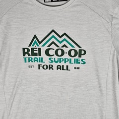REI Co-op Trail Supplies T-Shirt Mens M Graphic Short Sleeve Pullover 22743-S21