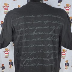 07 Disney National Treasure Book of Secrets movie promo black & gray XL t-shirt
