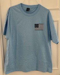Great American State Fair Freedom 250 T-Shirt Light Blue Washington DC sz XL