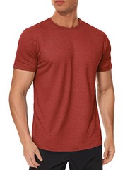 Men’s Workout T-Shirts Short Sleeve Performance Shirts Gym Athletic Casual Tops