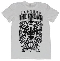 Capture the Crown Adult New T-Shirt – Established 2010 Ornate Lined Crest