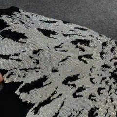 New Hot Drilling Fashion Wing Style Rhinestones Summer Luxury Men Black T-Shirt