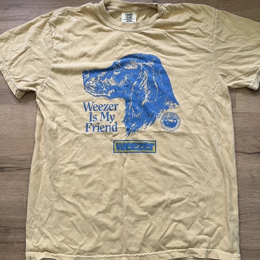90s Weezer Rock Band Tour 2023 Graphic Basic T shirt Retro Style S-5XL